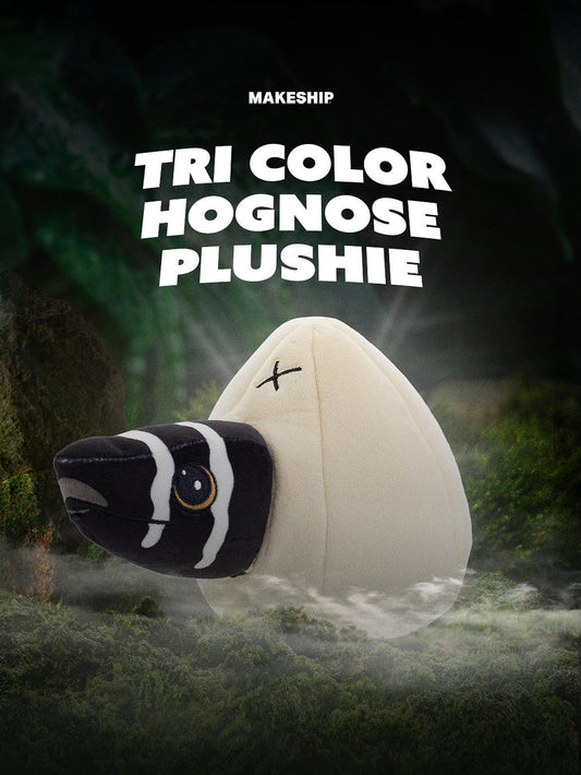Tri Color Hognose Plushie